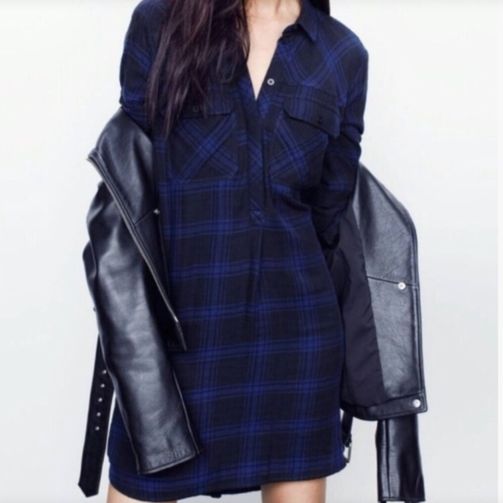 Madewell Daywalk Plaid Dress XXS